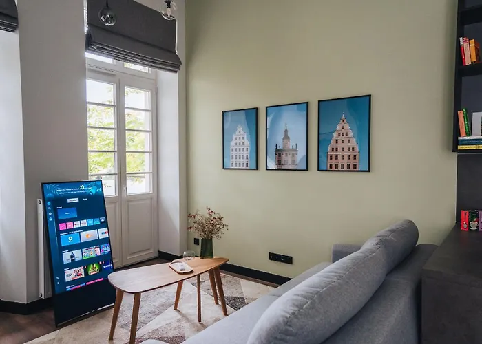 Wroclawguide Riverview Old Town - Gemuetliche Mit Flussblick In Bester Lage 브로츠와프