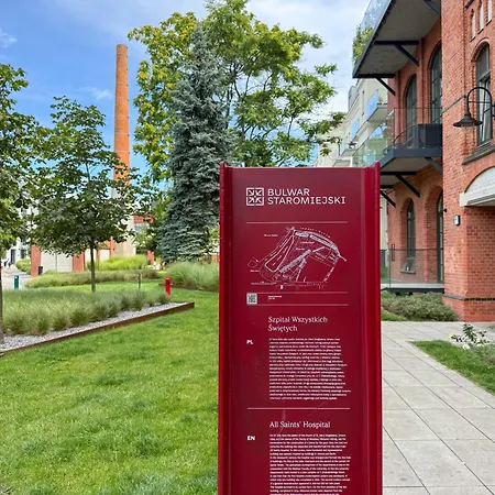 Wroclawguide Riverview Old Town - Gemuetliche Mit Flussblick In Bester Lage
